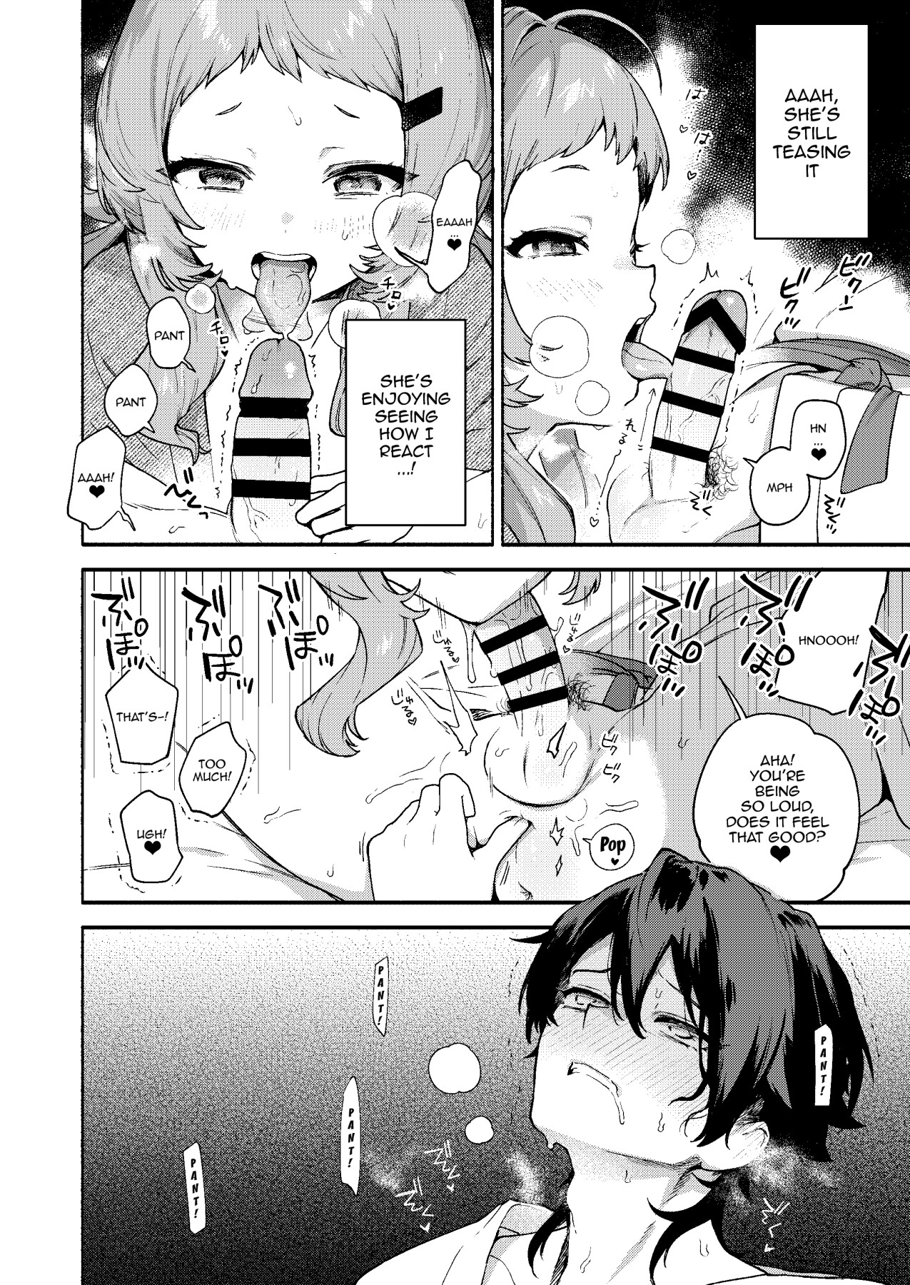 Hentai Manga Comic-Eaten By Mako-senpai ~Falling To A Tiny But Huge Sadist Senpai~-Read-31